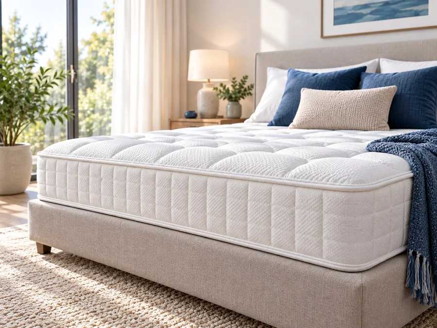 Matelas double moderne et propre
